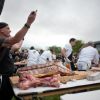 Eat Real Fest 2011 Part 4 – The Flying Knives Steer Butchery Competition, continued