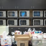 wall of microwaves
