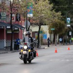 oakland marathon 2012: police moto leads the pack