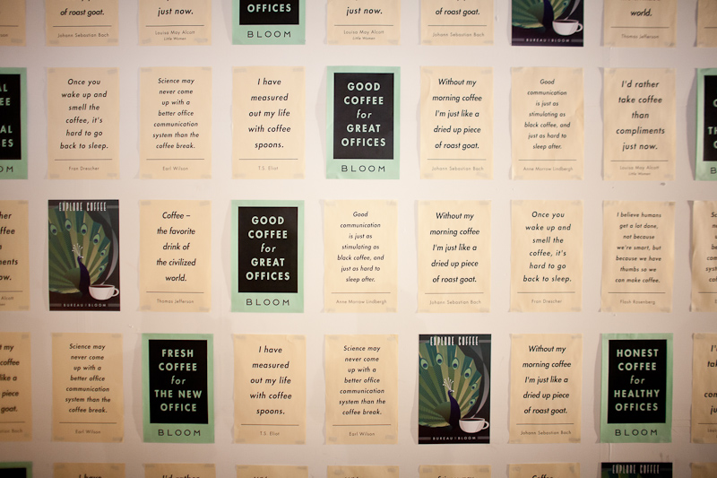 coffee posters by bloom ready