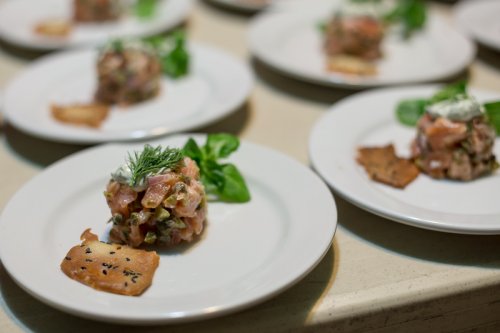 salmon tartare